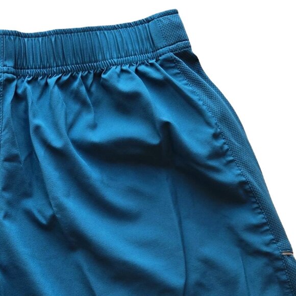 Balance Collection Teal Blue Athletic Workout Casual Shorts w/ Pockets Men's S - Picture 5 of 6
